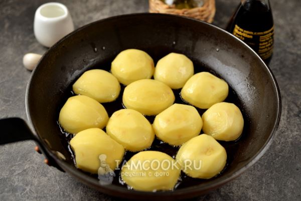 Жареная картошка по-корейски